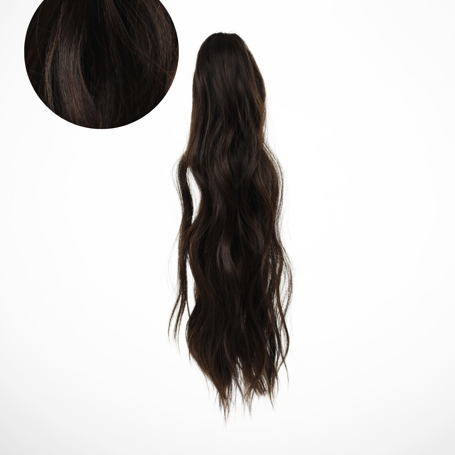 The Ana BeachWave 20" Salon-quality DIY Ponytail Hair Extension Ponytail