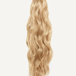 Front Ana Beach Waves 20 Inch Dirty Blonde Salon Quality Synthetic DIY Qcura Ponytail Hair Extension