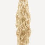 Front Ana Beach Waves 20 Inch Medium Blonde Salon Quality Synthetic DIY Qcura Ponytail Hair Extension