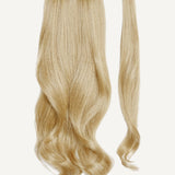 Front Rae Lush Curl 22 Inch and 26 Inch Blonde Blend Wrap Around Salon Quality Synthetic DIY Qcura Ponytail Hair Extension