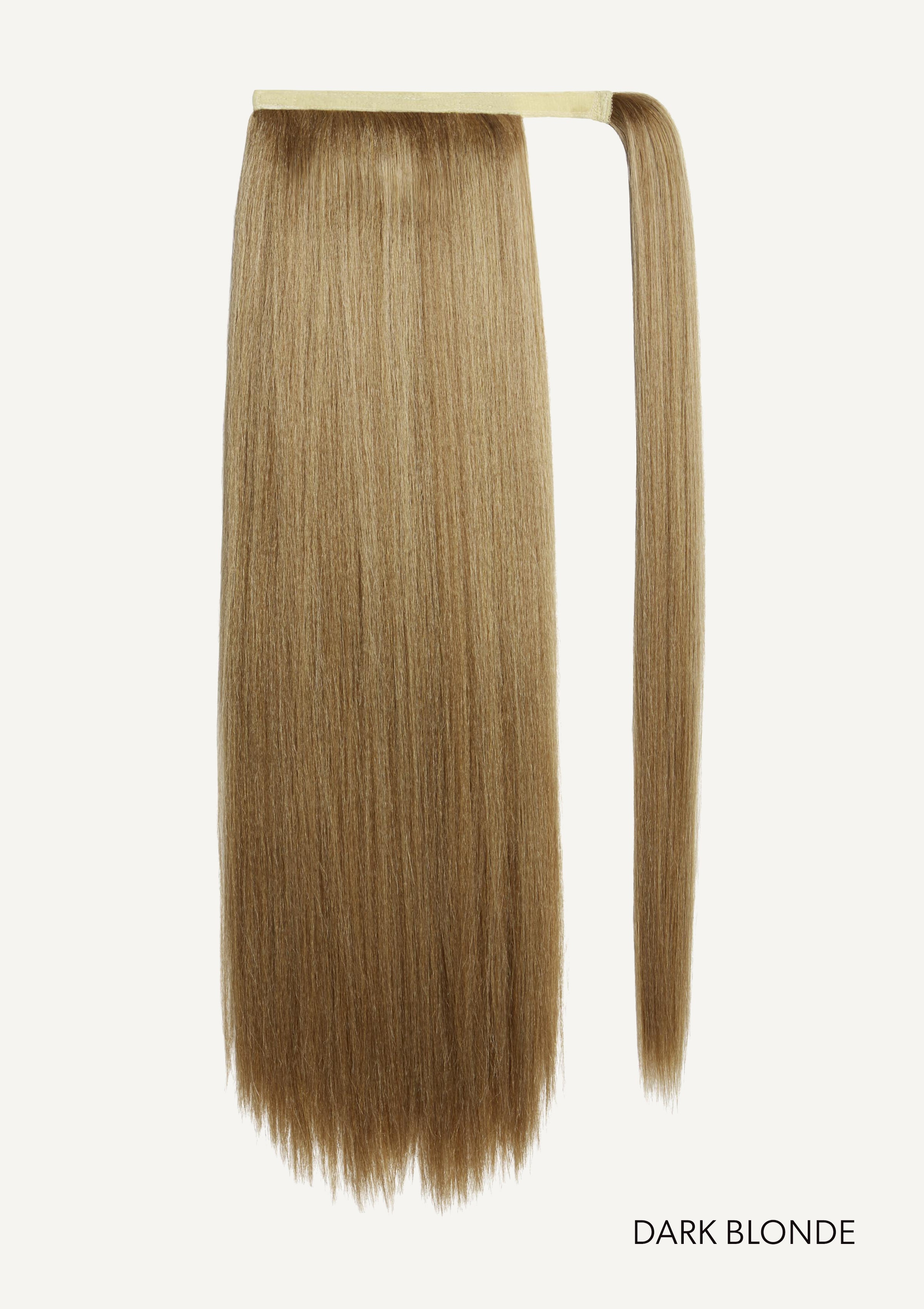 Front Rae Sleek and Smooth 22 Inch and 26 Inch Dark Blonde Wrap Around Salon Quality Synthetic DI