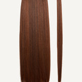 Front Rae Sleek and Smooth 22 Inch and 26 Inch Medium Auburn Wrap Around Salon Quality Synthetic DI