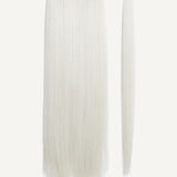 Front Rae Sleek and Smooth 22 Inch and 26 Inch Ice Blonde Blend Wrap Around Salon Quality Synthetic DI