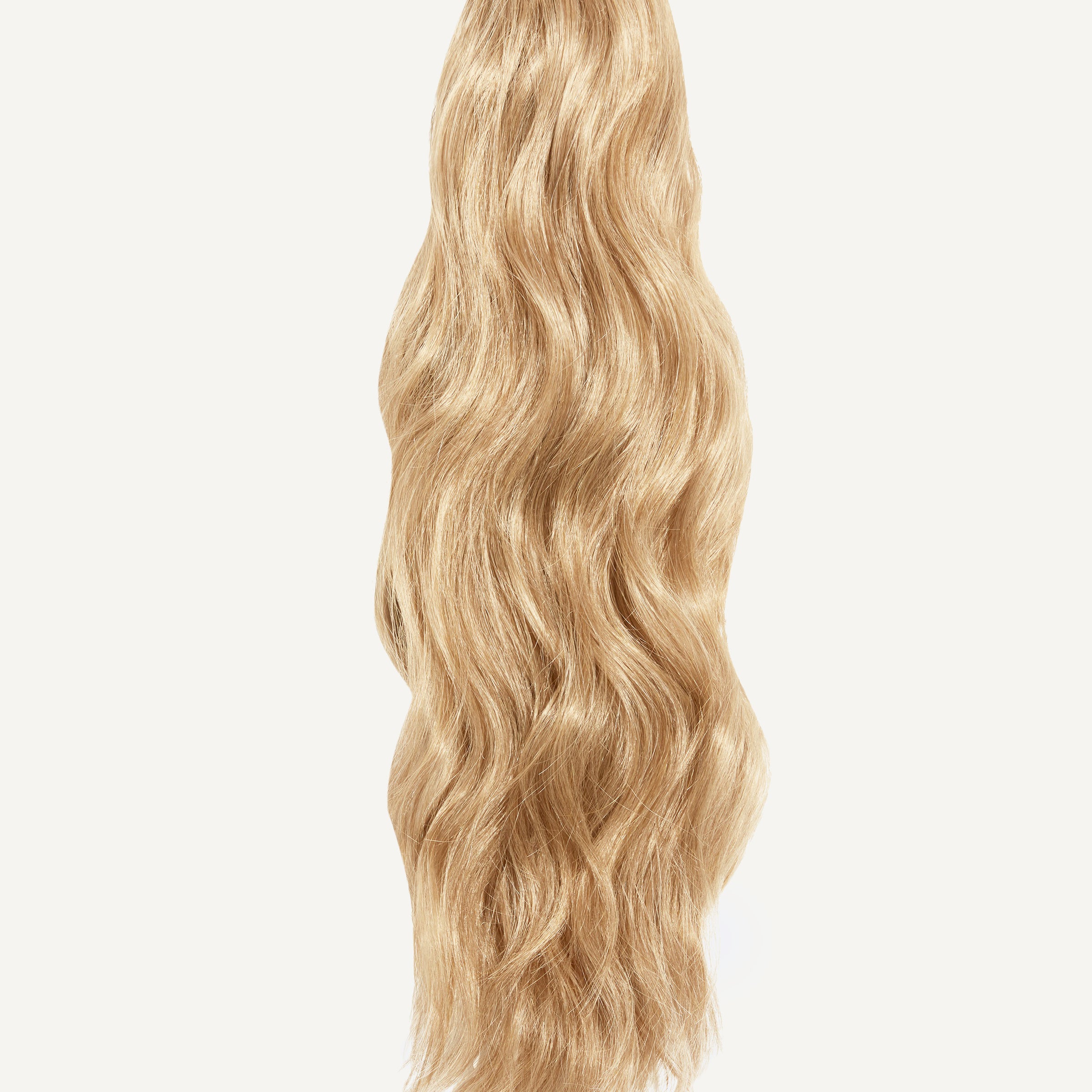 Front Ana Beach Waves 20 Inch Dirty Blonde Salon Quality Synthetic DIY Qcura Ponytail Hair Extension
