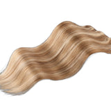#P14/22 Blonde Highlights Dimensional Blend 7-Piece Remy Clip-In Essential