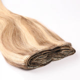 #P14/22 Blonde Highlights Dimensional Blend 7-Piece Remy Clip-In Essential