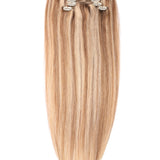 #P14/22 Blonde Highlights Dimensional Blend 7-Piece Remy Clip-In Essential