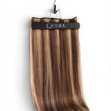 #P4/27 Balayage Caramel Dimensional Blend 7-Piece Remy Clip-In Essential