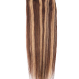 #P4/27 Balayage Caramel Dimensional Blend 7-Piece Remy Clip-In Essential