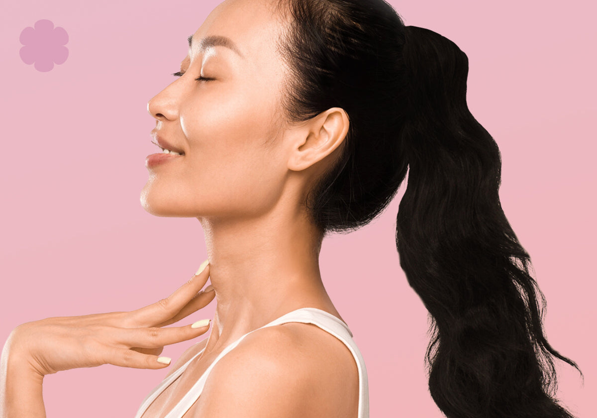 The Mia BeachWave 26" Salon-quality DIY Ponytail Hair Extension Ponytail - Qcura