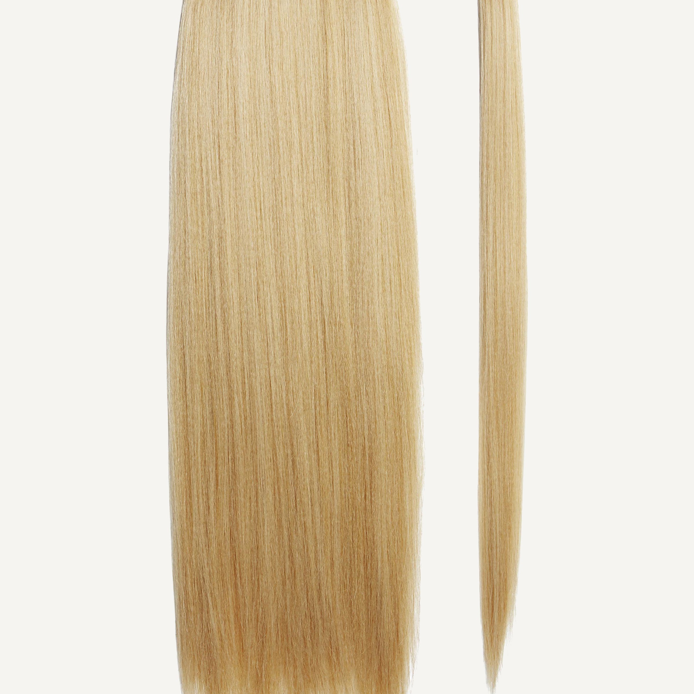 Front Rae Sleek and Smooth 22 Inch and 26 Inch Blonde Blend Wrap Around Salon Quality Synthetic DI