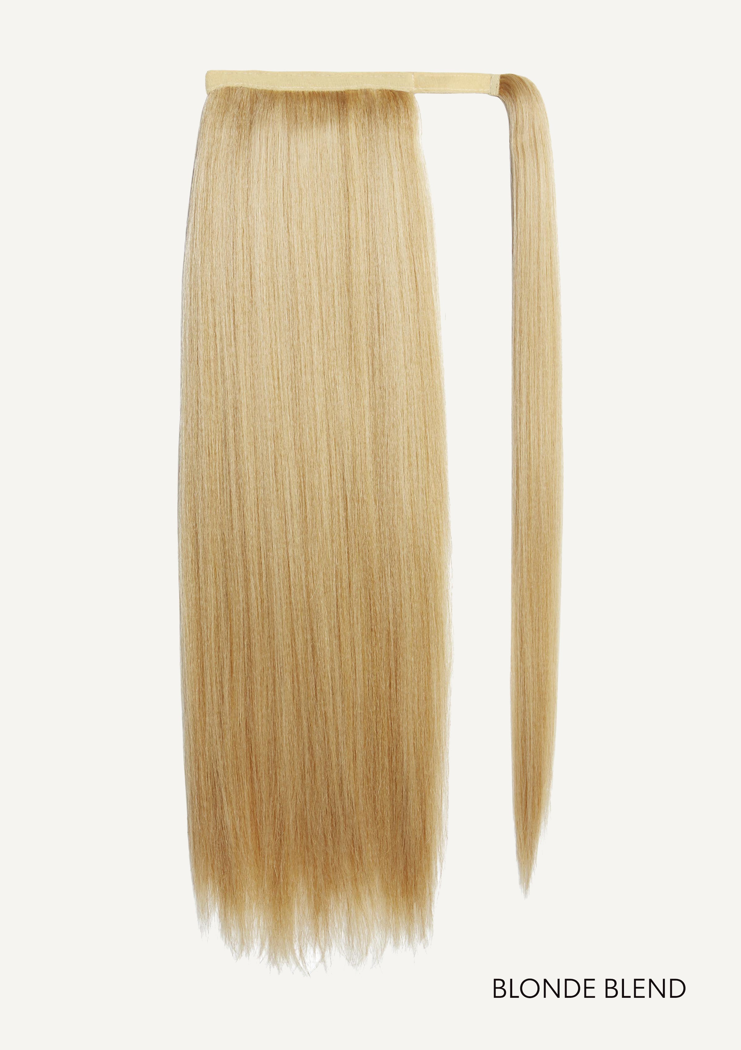 Front Rae Sleek and Smooth 22 Inch and 26 Inch Blonde Blend Wrap Around Salon Quality Synthetic DI