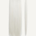 Front Rae Sleek and Smooth 22 Inch and 26 Inch Ice Blonde Blend Wrap Around Salon Quality Synthetic DI