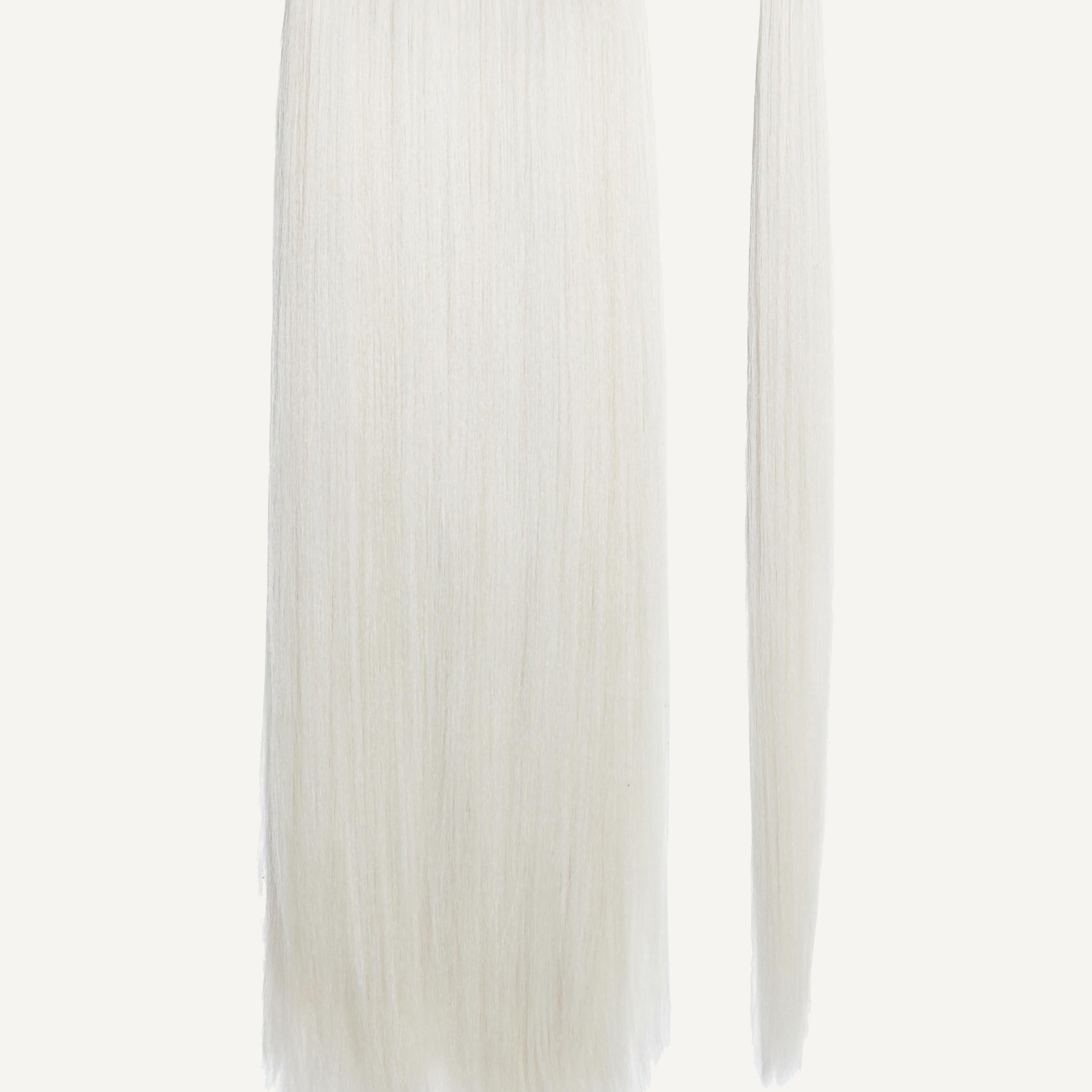 Front Rae Sleek and Smooth 22 Inch and 26 Inch Ice Blonde Blend Wrap Around Salon Quality Synthetic DI